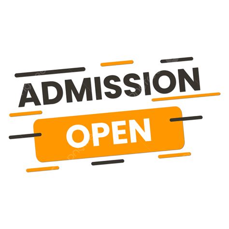 Admission.