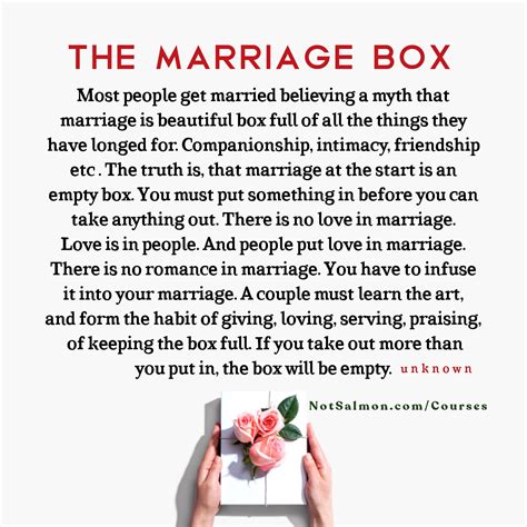 Marriage.