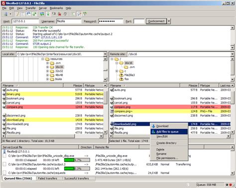 filezilla.