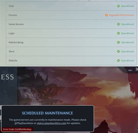 status.playdauntless.con